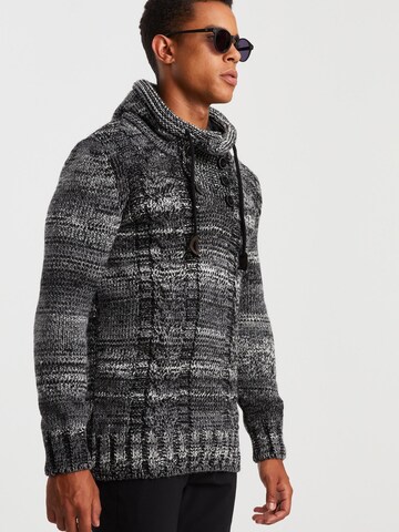 Leif Nelson Pullover in Schwarz