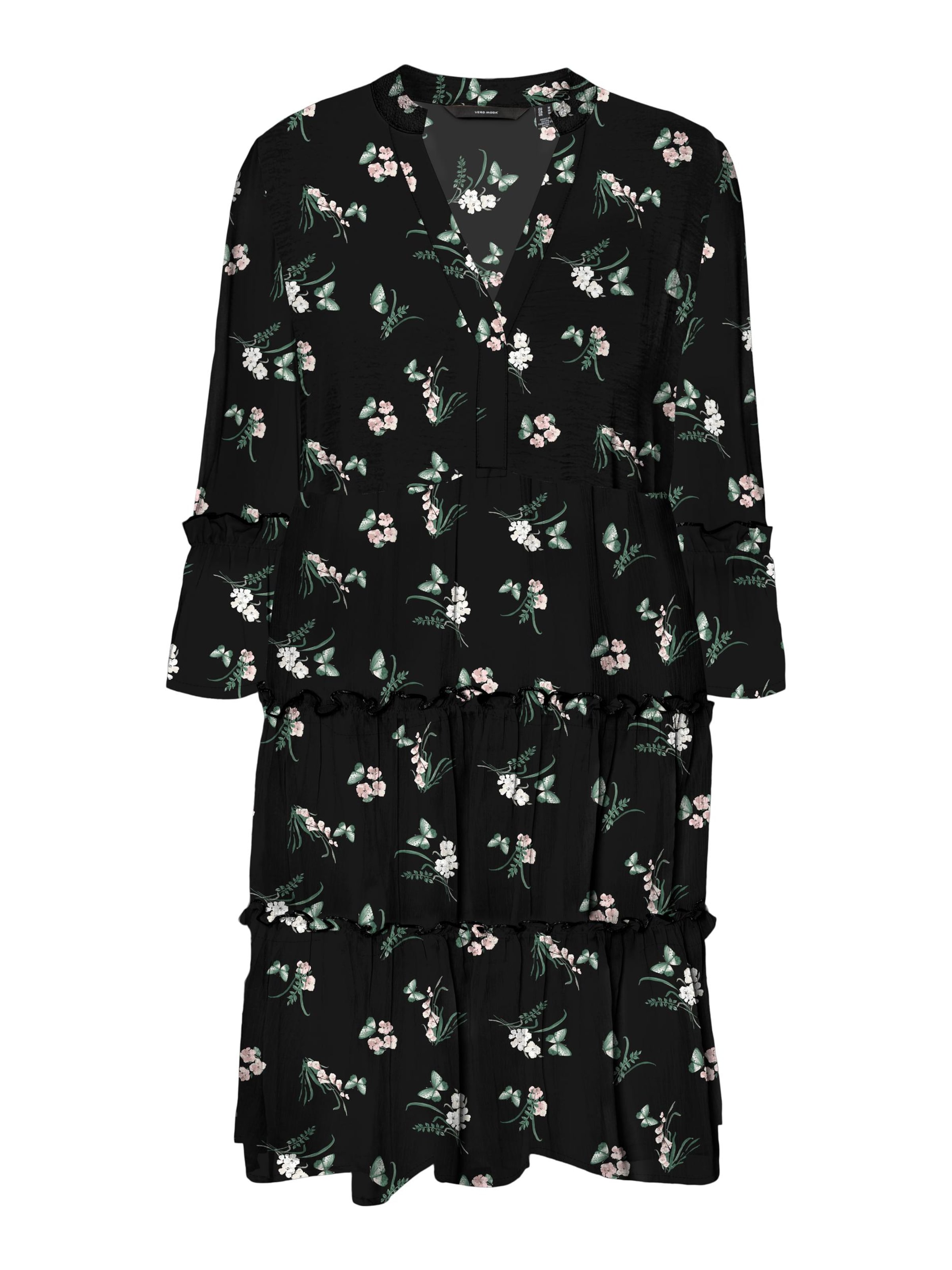 Abito 'EASY JOY' di VERO MODA in nero: frontale