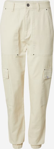 ABOUT YOU x Benny Cristo Regular Cargo Pants 'Noah' in Beige: front
