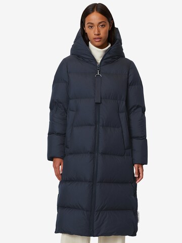 Manteau d’hiver Marc O'Polo en bleu : devant