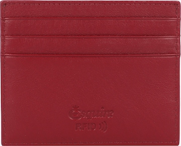 Portamonete 'Oslo' di Esquire in rosso: frontale