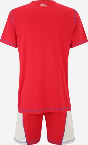 DIESEL Pyjama kort 'TOMY' in Rood