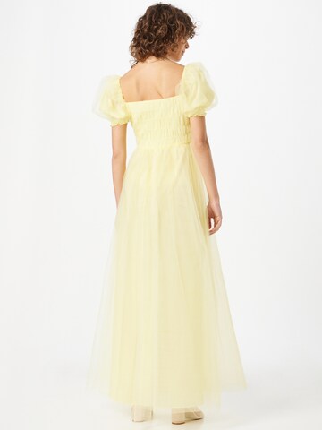 True Decadence Evening Dress in Yellow