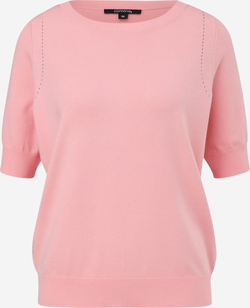 Pull-over COMMA en rose : devant