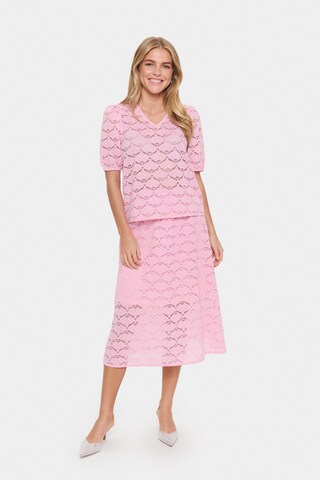 SAINT TROPEZ Bluse in Pink