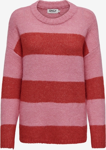 Pulover 'ONLFILONE' de la ONLY pe roz: față