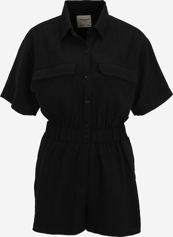 Abercrombie & Fitch Ολόσωμη φόρμα σε μαύρο: μπροστά