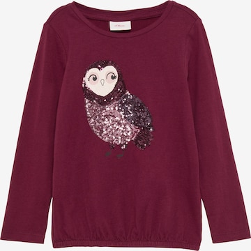 T-Shirt s.Oliver en rose : devant