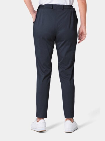 Goldner Regular Pantalon 'Anna' in Blauw