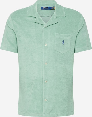 Polo Ralph Lauren - Regular Fit Camisa em verde: frente