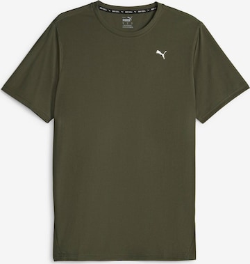 zaļš PUMA Sporta krekls: no priekšpuses