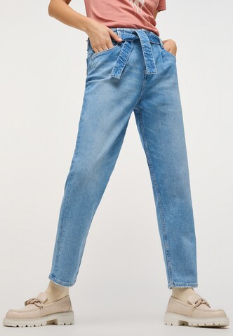 MUSTANG Tapered Hose 'Charlotte' in Blau: predná strana