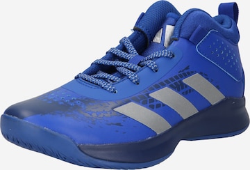 ADIDAS PERFORMANCE Athletic Shoes 'CrosEmUp 5 Wide' in Blue: front