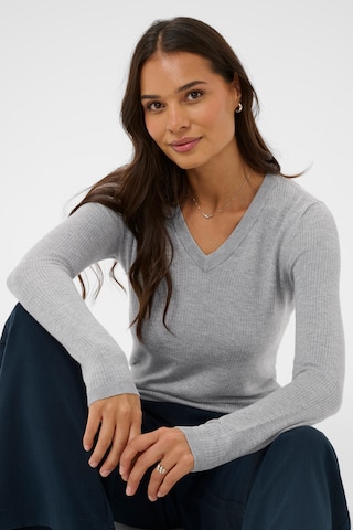 Kaffe Sweater in Grey