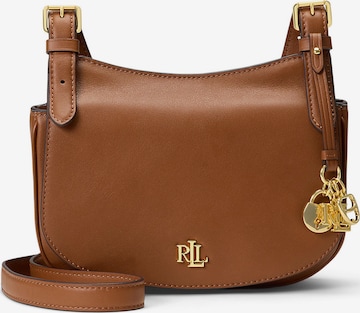 Lauren Ralph Lauren Schoudertas 'MARCY' in Bruin: voorkant