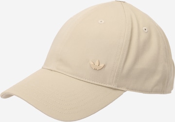 ADIDAS ORIGINALS Cap 'Everyday Icons' in Beige: front