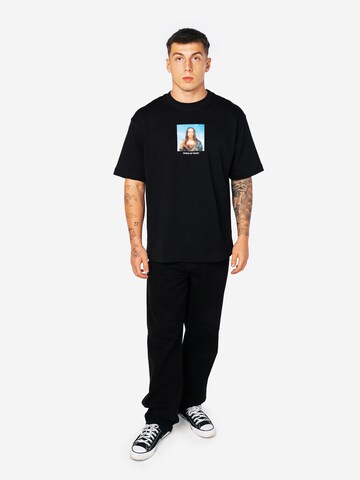 T-Shirt 'PRINCE OF PEACE - SALVATOR MUNDI' ATELIER OF FAITH en noir
