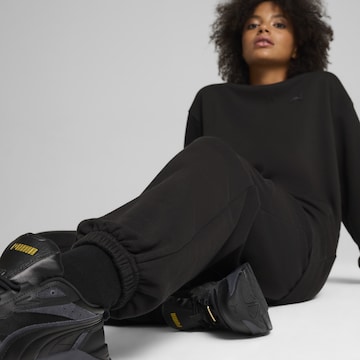 PUMA Tapered Sporthose in Schwarz
