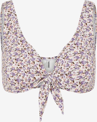 PIECES Bikini Top 'Nukana' in Purple / Mixed colors, Item view