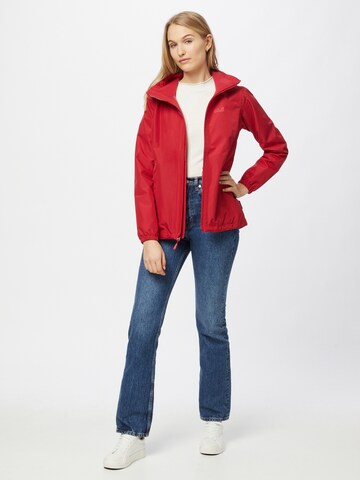 Veste outdoor 'Stormy Point' JACK WOLFSKIN en rouge