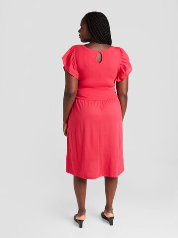ONLY Carmakoma Dress 'ENNIY' in Red