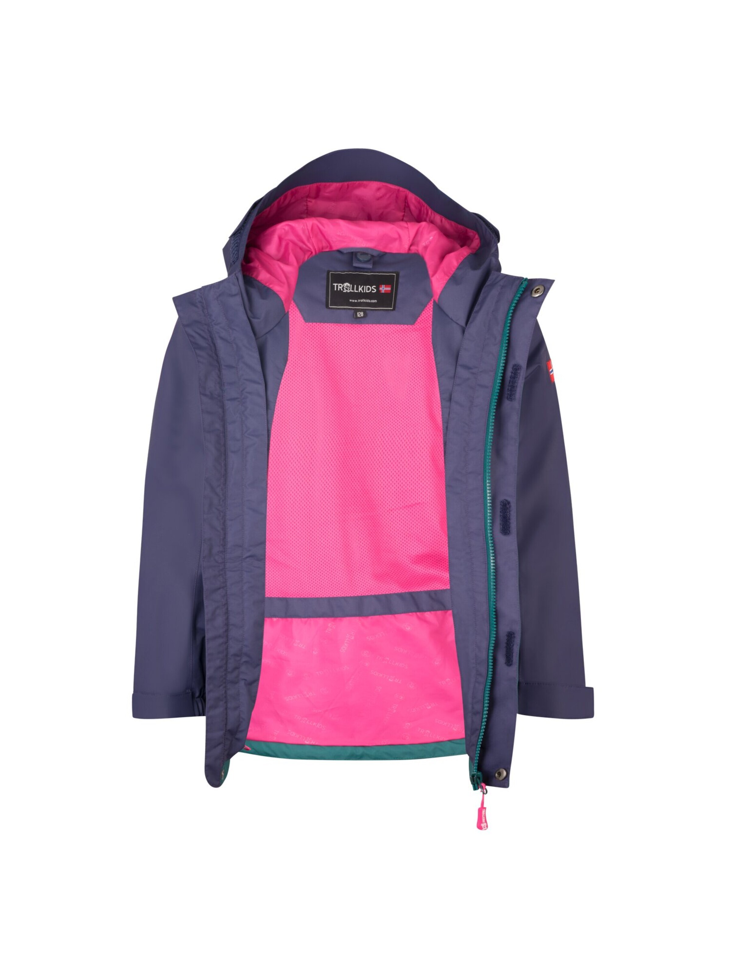TROLLKIDS Outdoor jacket in Purple