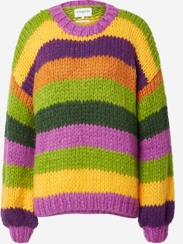 FRNCH PARIS Sweater 'STACEY' in Mixed colors: front