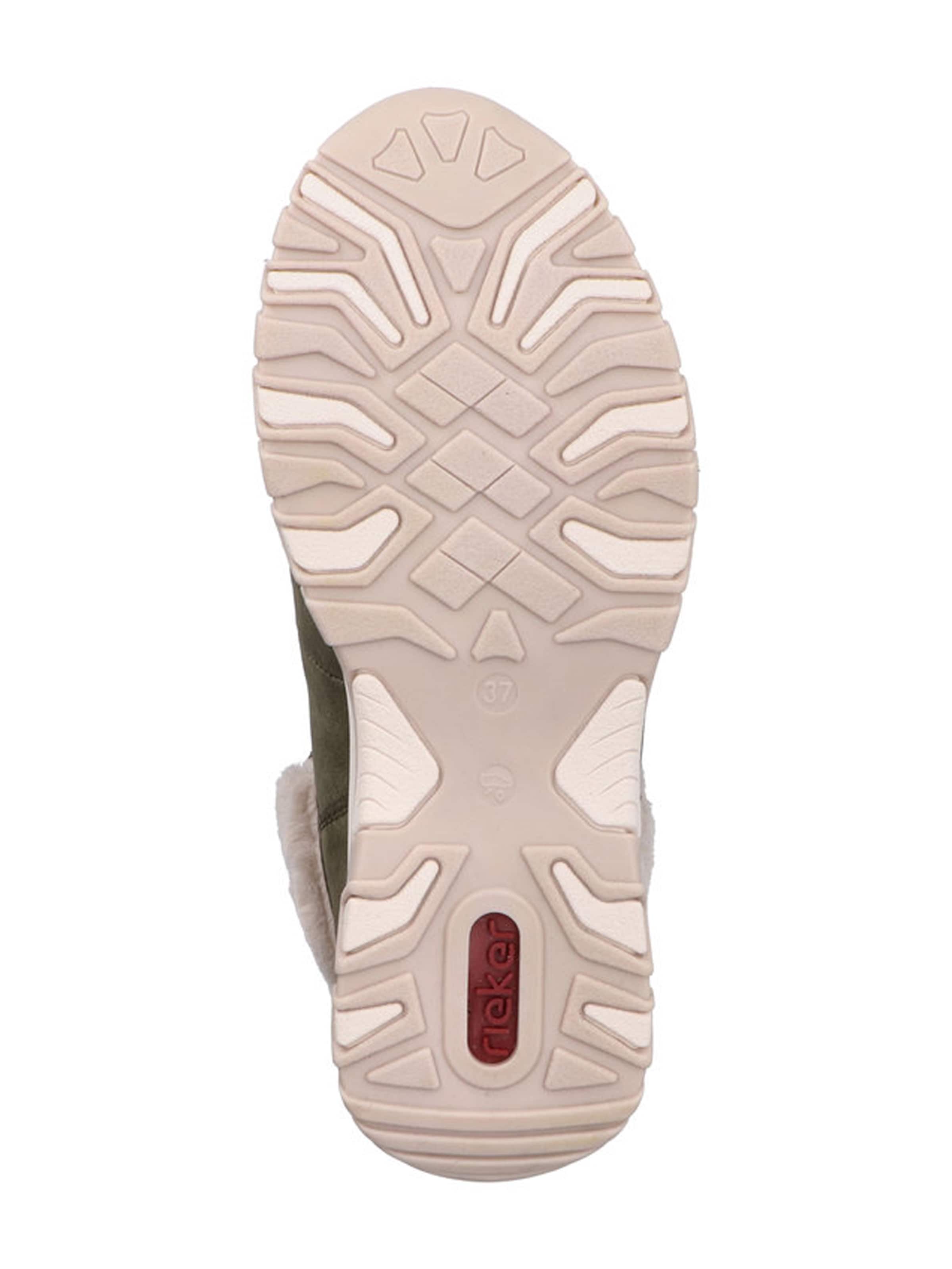 Rieker Schnürstiefelette in Grün