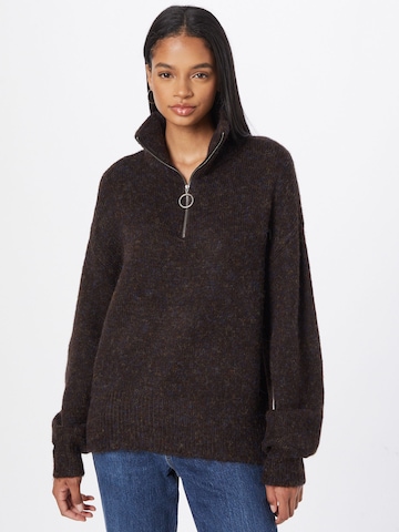 Noisy may Sweater 'TONIS' in Brown: front
