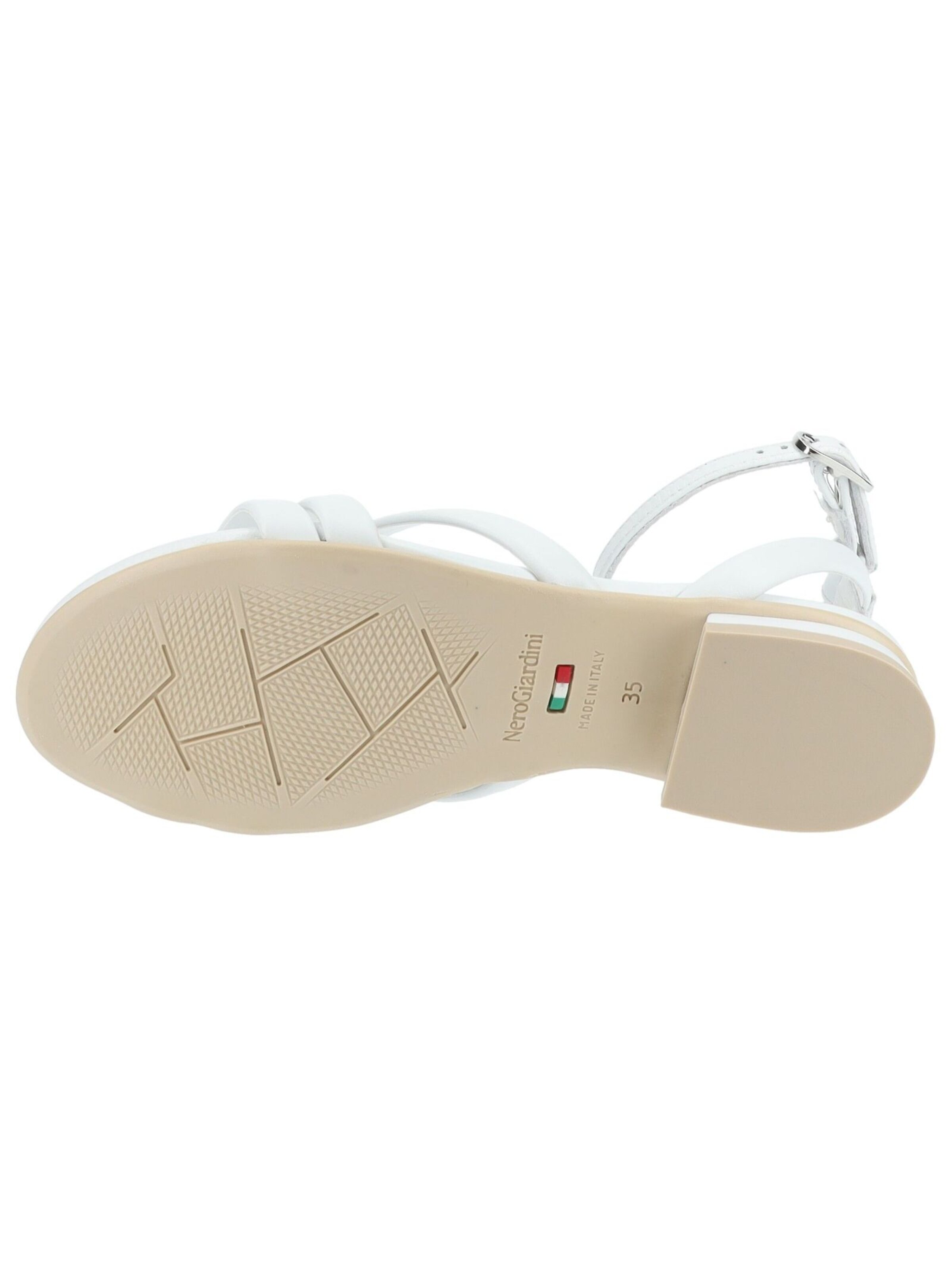 Nero Giardini Strap Sandals in White