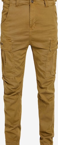 ALPHA INDUSTRIES Regular Cargo trousers 'Squad' in Green: front
