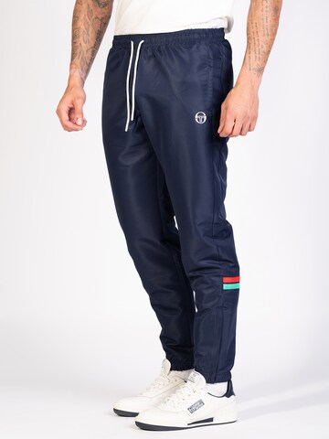 Sergio Tacchini Regular Workout Pants 'Jura' in Blue