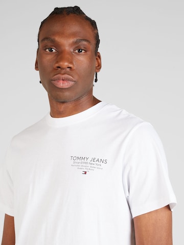 T-Shirt 'Essentials' Tommy Jeans en blanc