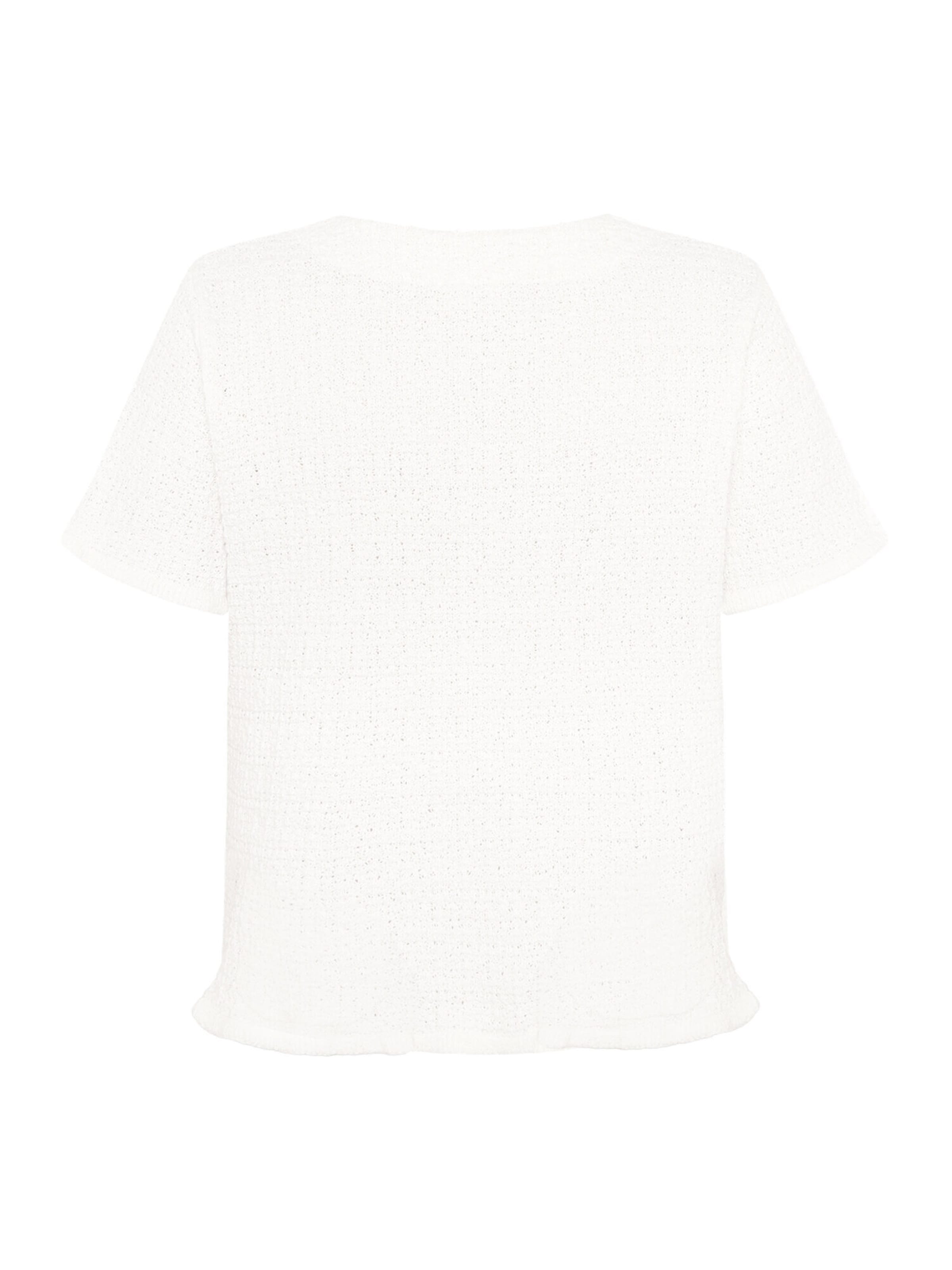 Cardigan Cartoon en blanc