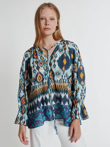 Ana Alcazar Blouse 'Kaira' in Gemengde kleuren: voorkant