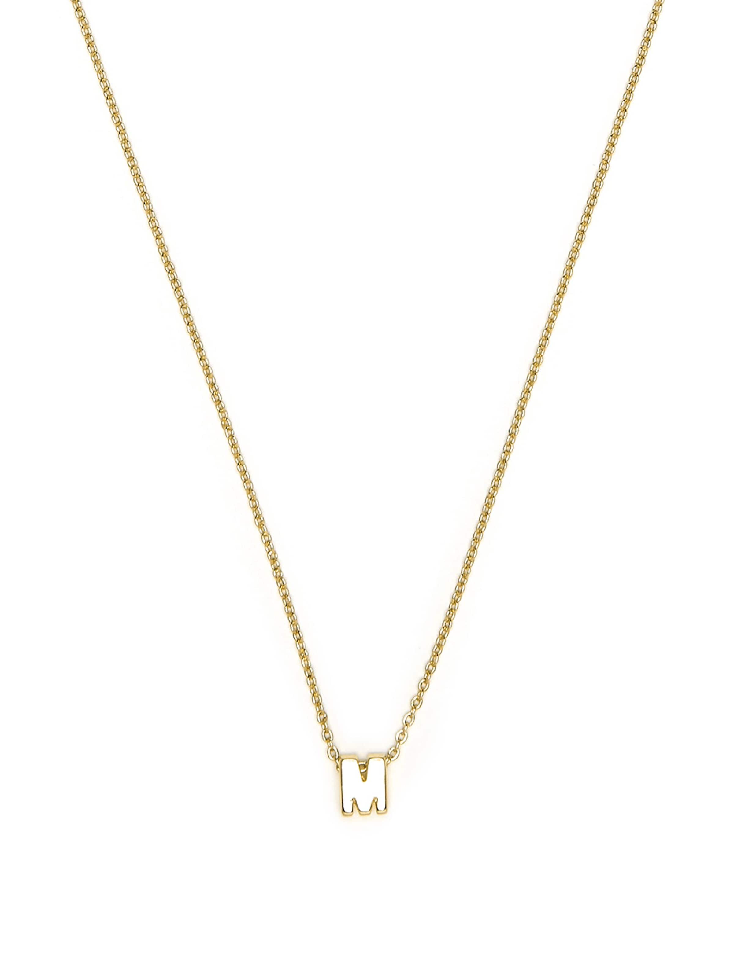 Collana 'M' di Luxenter in oro