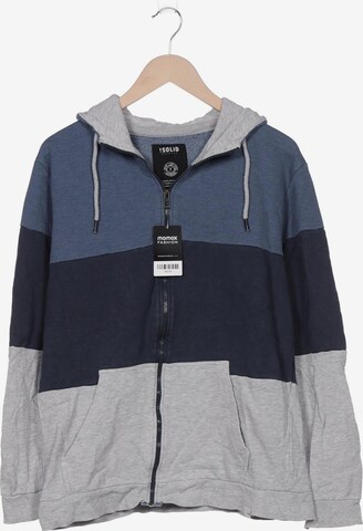 !Solid Sweatshirt & Zip-Up Hoodie in L in Grey: front