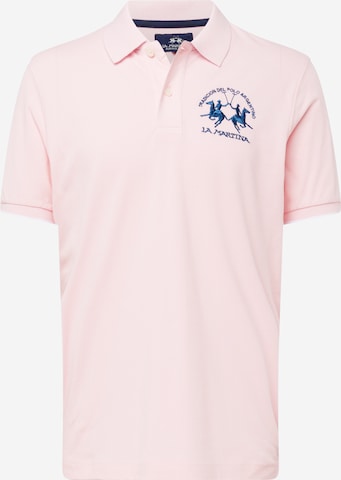 La Martina Shirt in Pink: front