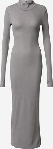 AMERICAN VINTAGE Knitted dress 'SOVY' in Grey: front
