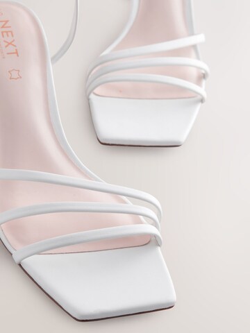 Next Sandalen met riem 'Forever Comfort®' in Wit