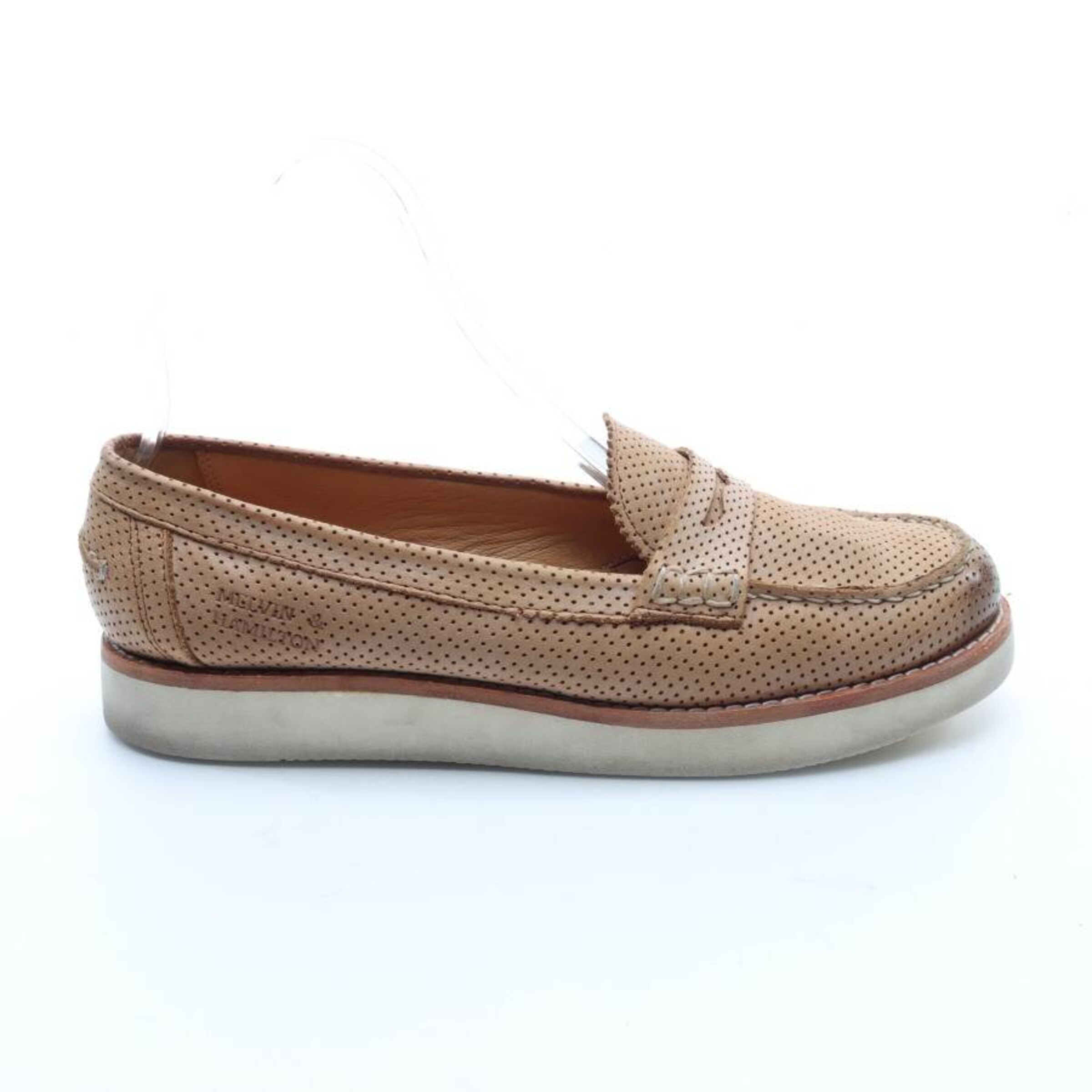 MELVIN & HAMILTON Flats & Loafers in 37 in Brown: front