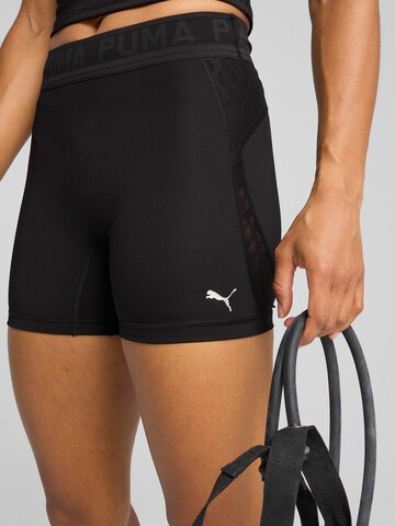 PUMA Skinny Παντελόνι φόρμας σε μαύρο