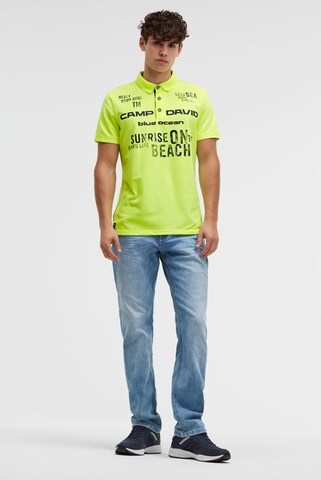 CAMP DAVID Shirt in Yellow