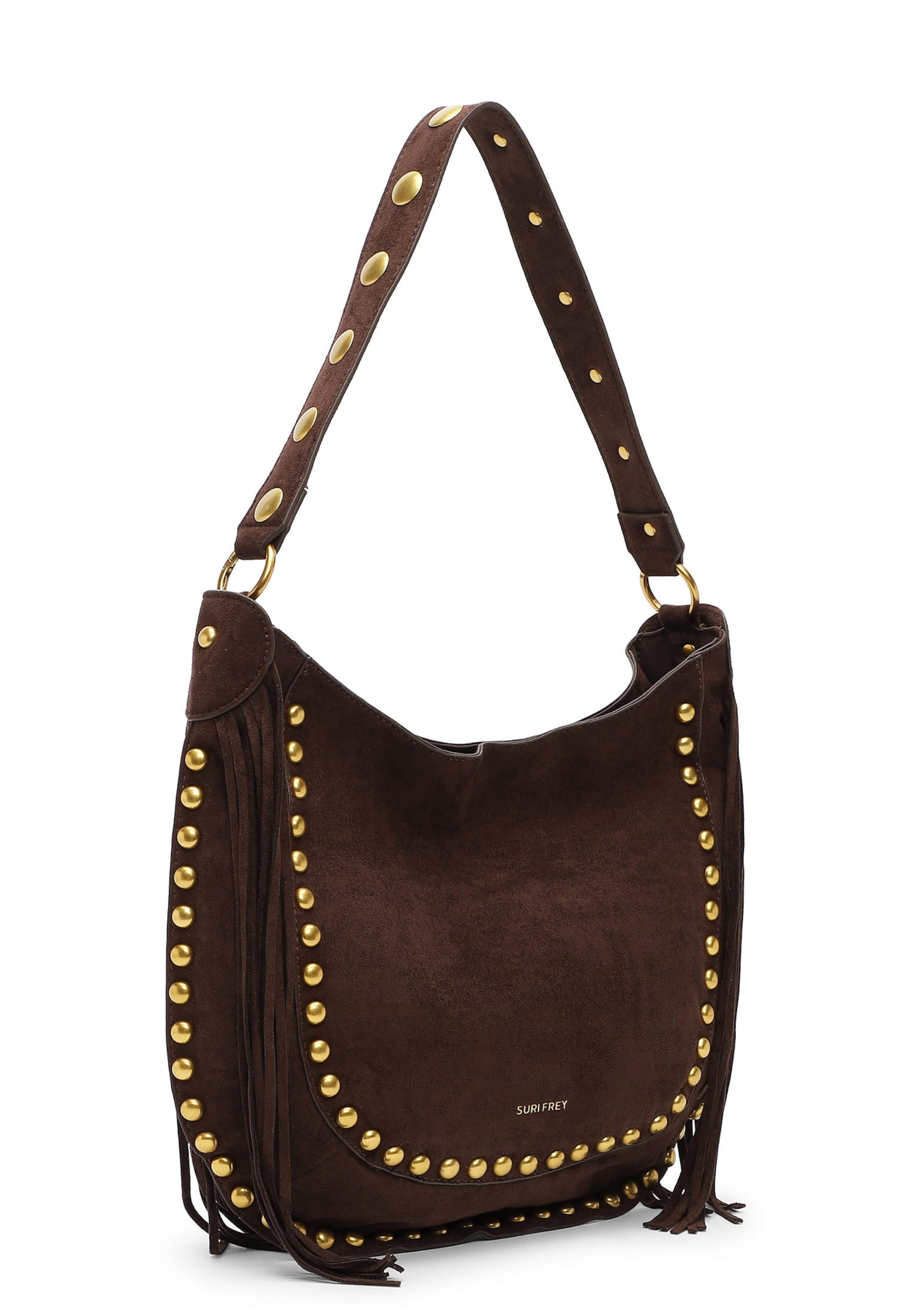 Borsa a sacco 'Elly' di Suri Frey in marrone