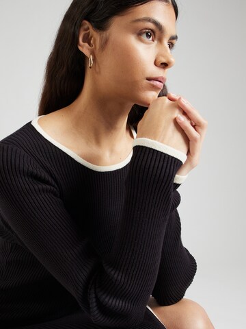 Lindex Knitted dress 'Jade' in Black