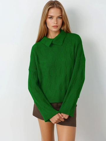 My fashion Pullover 'Pullover'‌‌‌‌‌‌‌‌ in Grün: Vorderseite