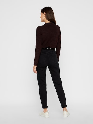 PIECES Regular Jeans 'Kesia' in Schwarz