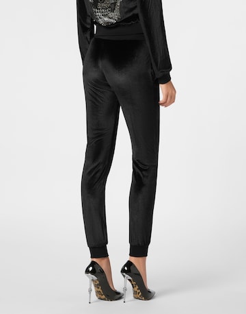 Philipp Plein - Slimfit Calças 'Skull' em preto