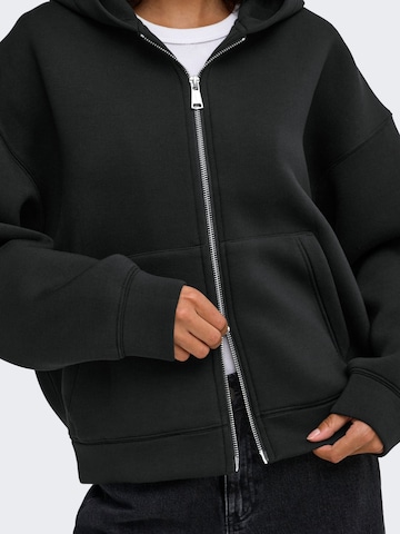 JDY Sweatvest 'JDYSabrina' in Zwart