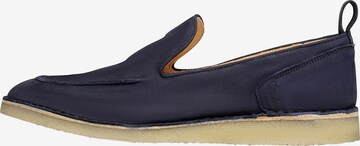 Henry Stevens Classic Flats 'William L' in Blue